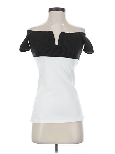 Pre-owned Salty Short Sleeve T-shirt In White