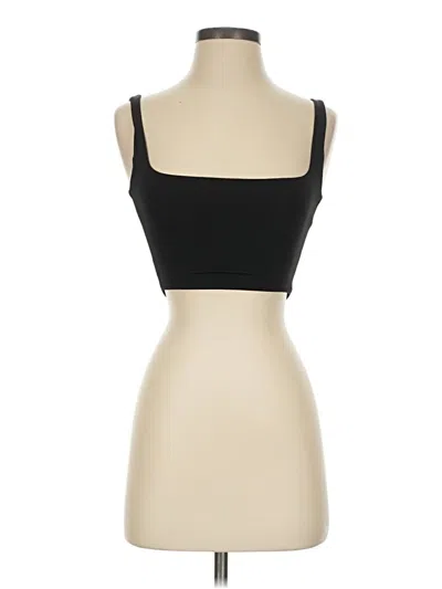 Pre-owned Salty Tube Top Black Strapless Neckline Tops