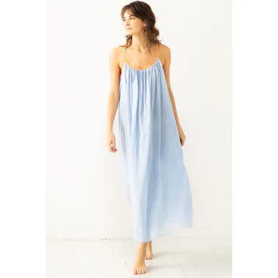 Salua The Marigold Cotton Lounge Dress