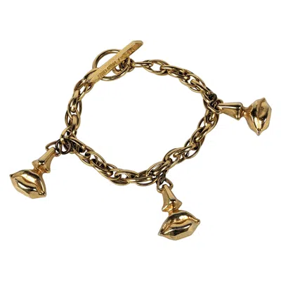 Pre-owned Salvador Dali Aphrodite Surrealist Pendant Fob Charm Bracelet In Multi