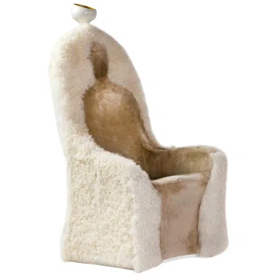 Pre-owned Salvador Dali , Contemporary, Limited Edition ‘invisible Personage' Armchair In Sand