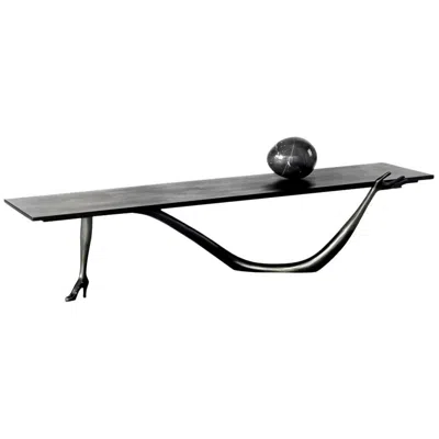 Pre-owned Salvador Dali Leda Low Table, Limited Edition Black Label Sculpture By Bd