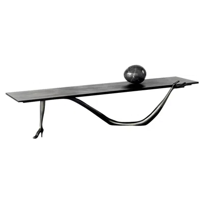 Pre-owned Salvador Dali Leda Low Table Sculpture After , Fundació Gala- In Gray