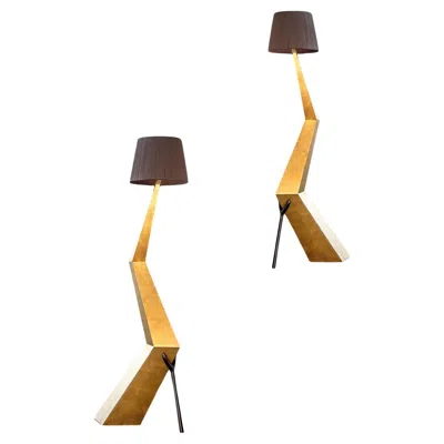 Pre-owned Salvador Dali Pair Of  Surrealist Bracelli Lamps Black Label Limited Edition