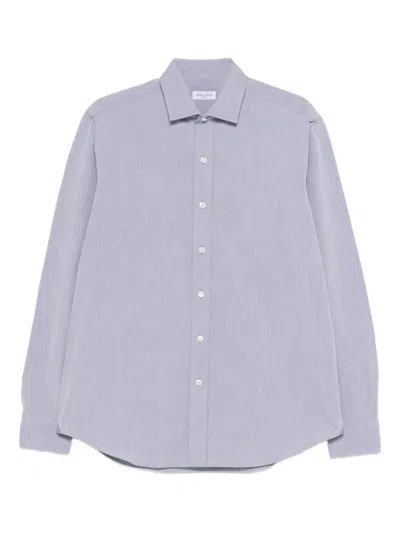 Salvatore Piccolo Buttoned Shirt In Blue