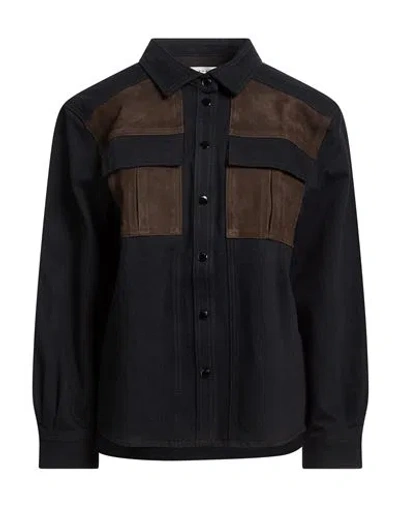 Salvatore Piccolo Man Shirt Dark Purple Size 15 ¾ Cotton In Multi