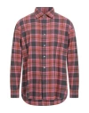 Salvatore Piccolo Man Shirt Lead Size 17 Cotton