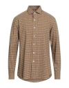 Salvatore Piccolo Man Shirt Marigold Size 17 ½ Cotton