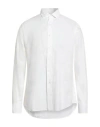 Salvatore Piccolo Man Shirt White Size 17 ½ Cotton