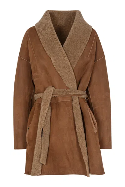 Salvatore Santoro - Coat - 440153 - Camel In Brown