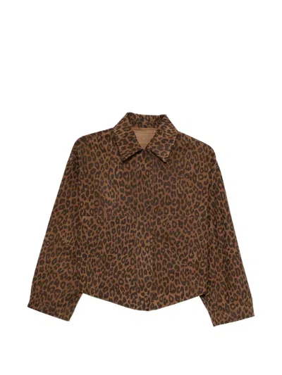 Salvatore Santoro Animal-print Jacket In Animal Print