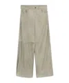 Salvatore Santoro Leather Trousers In Nude