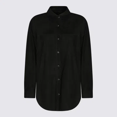 Salvatore Santoro Fringed Suede Jacket In Black