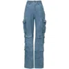 Salvatore Santoro Leather Cargo Pants