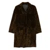 Salvatore Santoro Animal-print Leather Coat In Animal Print
