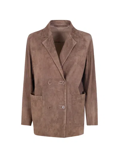 Salvatore Santoro Classic Jacket In Brown