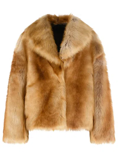 Salvatore Santoro Brown Sheepskin Fur