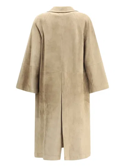 Salvatore Santoro Button-fastening Patch-pocket Coat In Neutral