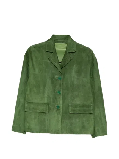 Salvatore Santoro Button Pocket Jacket In Green