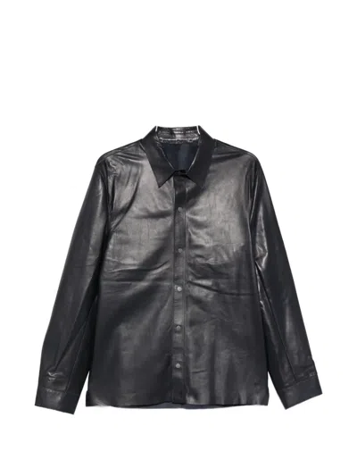 Salvatore Santoro Buttoned Shirt In Black