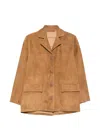 Salvatore Santoro Button-up Patch-pocket Jacket In Brown