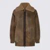 Salvatore Santoro Camel Leather Jacket In Brown