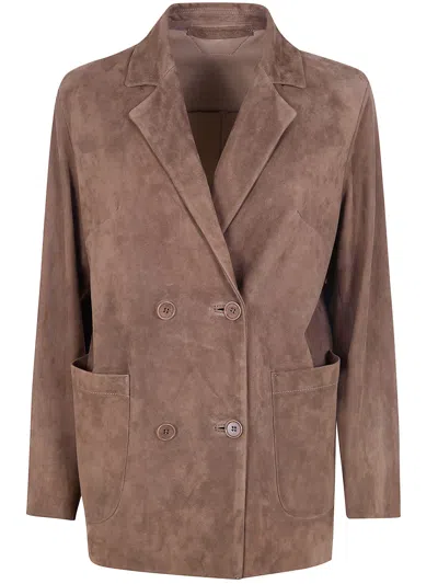 Salvatore Santoro Classic Jacket In Brown