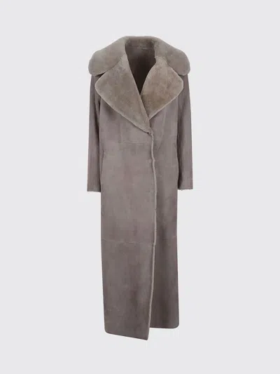 SALVATORE SANTORO COAT SALVATORE SANTORO WOMAN COLOR GREY,H65217020