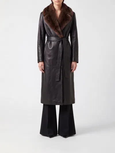 Salvatore Santoro Coat Woman In Black