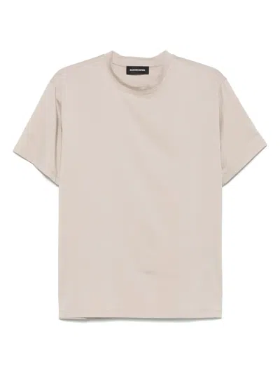 Salvatore Santoro Cotton T-shirt In Neutral