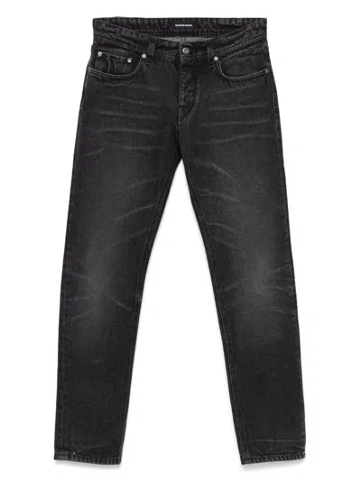 Salvatore Santoro Five-pocket Jeans In Black