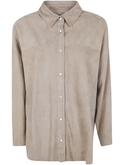 Salvatore Santoro Fringes Shirt In Multi