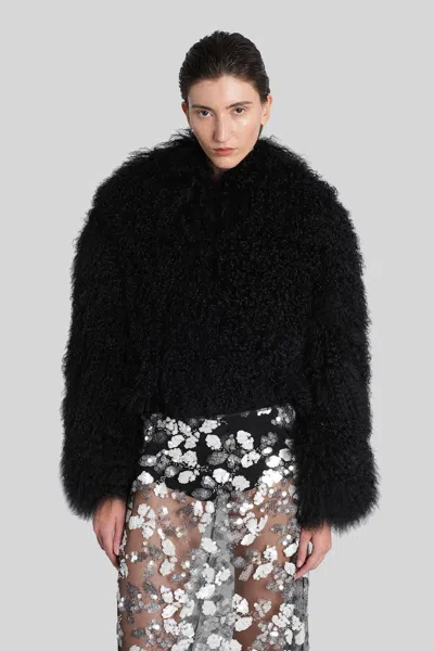 Salvatore Santoro Fur & Shearling In Black