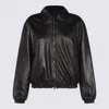 Salvatore Santoro Zip-up Leather Jacket In Gray