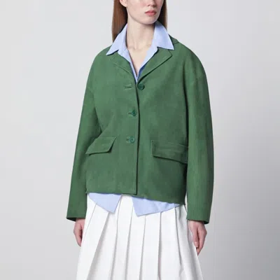 Salvatore Santoro Button Jacket In Green