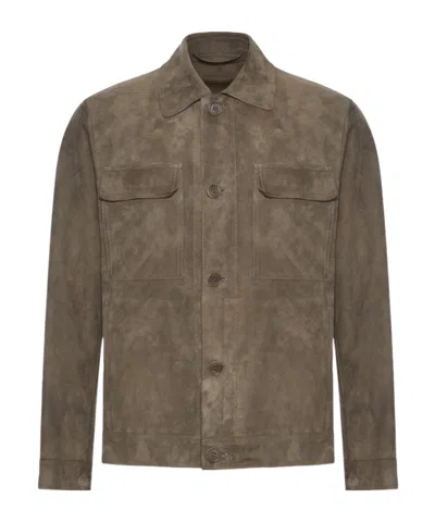 SALVATORE SANTORO SALVATORE SANTORO LEATHER JACKET