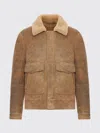 Salvatore Santoro Leather Jacket In Brown