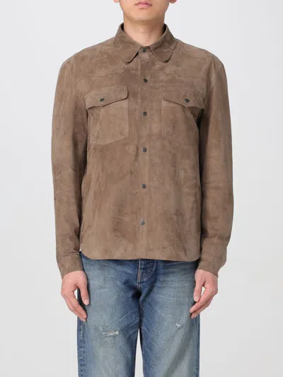 Salvatore Santoro Jacket  Men Color Coffee