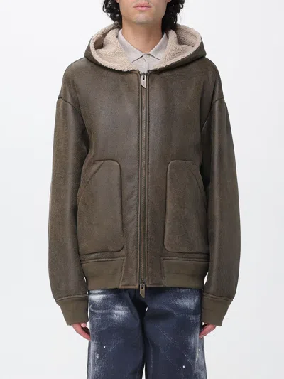 Salvatore Santoro Jacket  Men Color Military In Brown