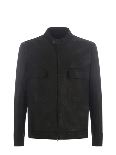 Salvatore Santoro Jacket  "sty" In Nero