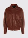 Salvatore Santoro Jackets Brown In Burgundy