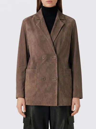 Salvatore Santoro Jacket Woman  In Brown