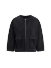 Salvatore Santoro Suede Leather Jacket In Black