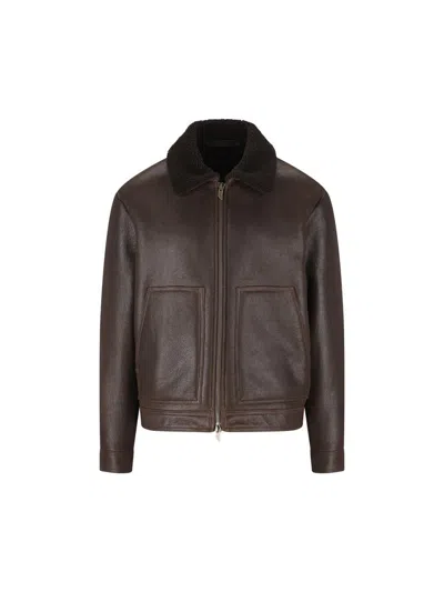 Salvatore Santoro Jackets In Brown