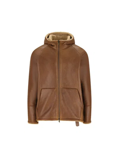 Salvatore Santoro Jackets In Brown