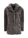 Salvatore Santoro Spotted Patterned Fur Jacket In Multi
