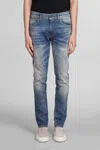 Salvatore Santoro Jeans In Blue Cotton In Blue