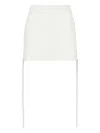 Salvatore Santoro Leather Mini Skirt