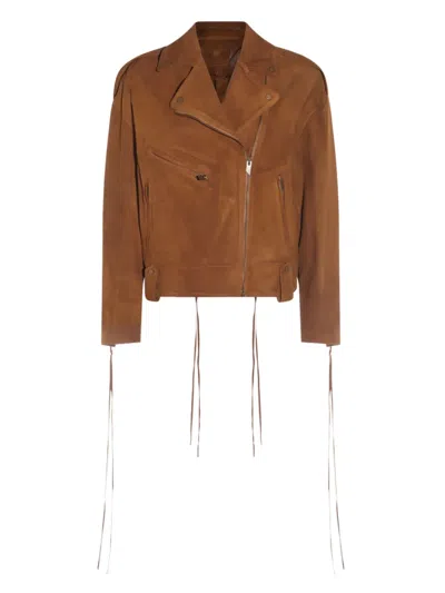 レザージャケット・コート SALVATORE SANTORO Women Leather Jackets 47084 DCAMEL Brown 16188196OO_14_f.jpg?impolicy=