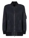 Salvatore Santoro Suede Bomber Jacket